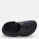 Подростковые кроксы-сабо для мальчика Crocs Jibbitz Classic 10001-001 36-37 (J4/M4/W6) Черные (841158002412) - изображение 5