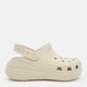 Женские кроксы Crocs Classic Crush Clog Bone 207521-2Y2 36-37 (M4/W6) 22 см Бежевые (1914489888662) - изображение 1