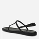 Женские сандалии Crocs Miami Thong Sandal 209793-001 37-38 (W7) 23 см Blk (001) (1962656654572) - изображение 3