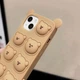 Гумовий чохол Cute Soft Bear на iPhone XR / коричневий - зображення 2