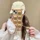Гумовий чохол Cute Soft Bear на iPhone XR / коричневий - зображення 8