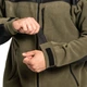 Куртка тактична Helikon-Tex флісова Classic Army Jacket Fleece L Olive Green/Black (BL-CAF-FL-16-B05-L) - изображение 9
