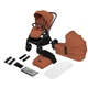 Універсальний візочок 2 в 1 Lionelo MIKA PLUS 2IN1 BROWN RUST - зображення 3