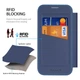 Протиударний Чохол-книжка шкіряний Dux Ducis Skin X Pro with MagSafe для Apple iPhone 16 Blue - зображення 3