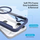 Протиударний Чохол-книжка шкіряний Dux Ducis Skin X Pro with MagSafe для Apple iPhone 16 Blue - зображення 4