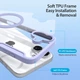 Протиударний Чохол-книжка шкіряний Dux Ducis Skin X Pro with MagSafe для Apple iPhone 16 Purple - зображення 4