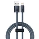 Прочный дата кабель Baseus Dynamic Series USB to Lightning 2.4A (1m) Slate Gray - изображение 1