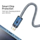 Прочный дата кабель Baseus Dynamic Series USB to Lightning 2.4A (1m) Slate Gray - изображение 3