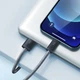Прочный дата кабель Baseus Dynamic Series USB to Lightning 2.4A (1m) Slate Gray - изображение 4
