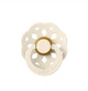 Соска пустушка розмір 2 (6 - 18 міс.) BIBS Boheme Latex Round (кругла) – Ivory - изображение 3