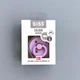 Соска пустушка розмір 2 (6 - 18 міс.) BIBS Colour Latex Round (кругла) – Violet Sky - изображение 2