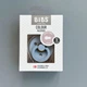Соска пустушка розмір 2 (6 - 18 міс.) BIBS Colour Latex Round (кругла) – Dusty Blue (пильно блакитна) - изображение 1