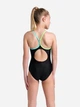 Підлітковий суцільний купальник для басейну для дівчинки Arena Swimsuit Light Drop Solid 005919-569 140 см Різнокольоровий (3468337411161) - зображення 2