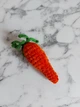 Мягкая игрушка Морковь 15 см вязаная крючком амигуруми - изображение 1