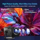 Проектор Magcubic HY320 4K Android 11 390ANSI WiFi6 Miracast/AirPlay кінотеатр портативний Black - изображение 4
