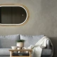 Зеркало капсула деревянное с LED-подсветкой Luxury Wood Freedom Natural Dark Ясень 50x80 см - изображение 6