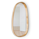 Зеркало асимметричное деревянное Luxury Wood Dali Natural Light Ясень 55x85 см - изображение 3