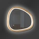 Дзеркало асиметричне дерев'яне з LED-підсвіткою Luxury Wood Dali Natural Light Ясен 55x85 см - зображення 4