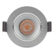 Светильник точечный 8W 220V 680lm 3000K ⌀81mm DIM IP20 серебро [4058075799707] Ledvance SP ADJ P - изображение 5