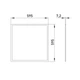 Светодиодная панель 36W 3600lm 4000K 595x595x7,2mm IP20 [l0850101] E.NEXT e.LED.Panel.STAND.600.36.4000.without driver - изображение 3