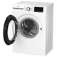 Стиральная машина Beko фронтальная, 7кг, 1200, A+++, 50см, дисплей, инвертор, пара, белый - изображение 4