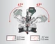 Акумуляторна безщіткова торцювальна пила Metabo KGS 18 LTX BL 305 18V 2x8Ah LiHD з протяжкою (614305810) - зображення 3