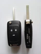 Корпус викидного ключа для OPEL Astra Insignia Zafira Vectra, 3 білі кнопки, лезо HU100 (15-04) - зображення 1