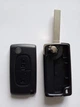 Корпус выкидного ключа для Citroen C1 C2 С3 С4 Berlingo Galakeys 2 кнопки батарейка на плате (05-09) - изображение 2