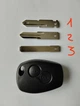 Корпус автоключа для Renault logan trafic dacia master laguna duster clio Galakeys 2 кнопки (06-02) - изображение 4