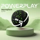 Масажний м'яч PowerPlay PP-4350 Epp Massage Ball (d8) Чорно/Зелений - изображение 9