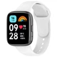 Ремінець для Xiaomi Redmi Watch 3 Active силікон кнопка білий - зображення 2
