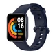 Ремінець для Xiaomi Redmi Watch 2 Lite силікон класичний темно-синій - зображення 2