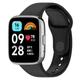 Ремінець для Xiaomi Redmi Watch 3 Active силікон кнопка чорний - зображення 2