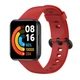 Ремінець для Xiaomi Redmi Watch 2 Lite силікон класичний червоний - зображення 2