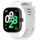 Ремінець для Xiaomi Redmi Watch 4 силікон кнопка білий - зображення 2