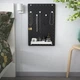 Комбінація перфорованих плит IKEA SKADIS чорний, 36x56 см, 295.159.75 - зображення 1