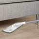 Накладка из микрофибры для плоской швабры IKEA PEPPRIG серый, 10x29 см, 005.676.15 - изображение 2