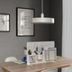 Окремо стояча перфорована плита IKEA SKADIS білий, 56x37 см, 005.415.74 - зображення 5