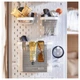 Кошик для зберігання IKEA SKADIS 3 шт., білий, 505.177.60 - зображення 7