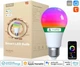 Розумна WiFi лампочка MOES Matter Tuya Smart LED Bulb E27 9W 2700K-6500K Apple Home, Google Home, Alexa - изображение 1