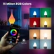 Розумна WiFi лампочка MOES Matter Tuya Smart LED Bulb E14 6W 2700K-6500K Apple Home, Google Home, Alexa - изображение 4