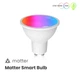 Розумна WiFi лампочка MOES Matter Tuya Smart LED Bulb GU10 5W 2700K-6500K Apple Home, Google Home, Alexa - зображення 9
