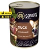 Вологий корм з качкою Savory Сейворі консерва для собак 400 г (4820232630471) - изображение 1