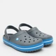 Мужские кроксы Crocs Jibbitz Crocband 11016-07W 45-46 (M11) 29 см Серо-синие (8835038368844) - изображение 2