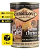 Вологий корм з лососем та індичкою Carnilove Puppies Salmon Tyrkey Карнілов консерва для цуценят 400 г 6 шт (8595602529254) - зображення 1