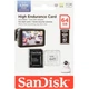 Карта памяти Sandisk 64GB microSDXC C10 UHS-I U3 V30 R100/W40MB/s High Endurance (SDSQQNR-064G-GN6IA) - изображение 2