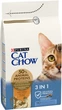 Сухий корм для котів Purina Cat Chow 3in1 Пуріна Кет Чао 3в1 з індичкою 1,5 кг (7613034155139) - изображение 11