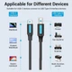 Кабель Vention USB Type-C - USB Type-B (M/M), 1.5 м, Black (CQUBG) - изображение 2