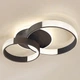 Люстра светодиодная потолочная LUMINARIA AKRILIKA ROUND 80W 3R APP 600x400x110 BLACK/CLEAR 220V IP20 с пультом ДУ для кухни, спальни, гостиной - изображение 14