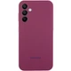 Чехол силиконовый Lakshmi Premium Logo для Samsung Galaxy S24+ Бордовый / Plum - изображение 1